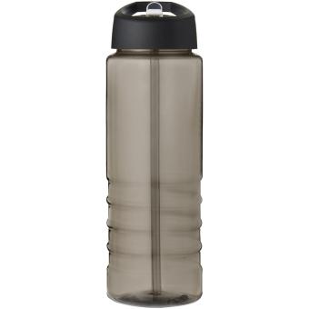 H2O Active® Treble 750 ml Sportflasche mit Ausgussdeckel, kohle Kohle,schwarz