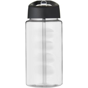 H2O Active® Bop 500 ml Sportflasche mit Ausgussdeckel Transparent schwarz