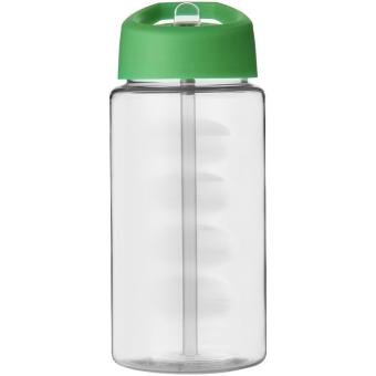 H2O Active® Bop 500 ml spout lid sport bottle Transparent green