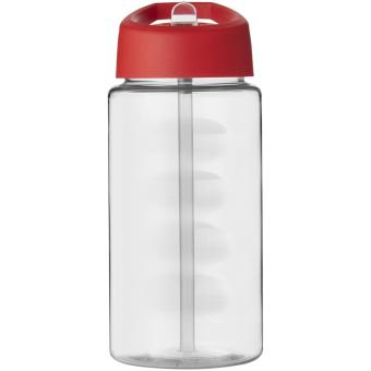 H2O Active® Bop 500 ml spout lid sport bottle Transparent red