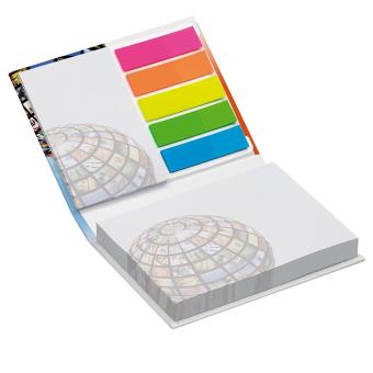 Combi notes page marker set hard cover White