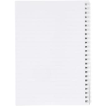 Desk-Mate® A5 Notizbuch mit Kunststoff Cover und Spiralbindung Weiß