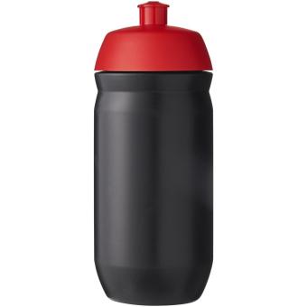 HydroFlex™ 500 ml Squeezy Sportflasche Rot/schwarz