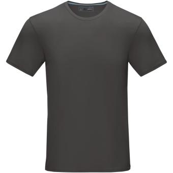 Azurite short sleeve men’s GOTS organic t-shirt, graphite Graphite | XS