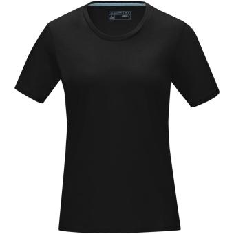 Azurite short sleeve women’s GOTS organic t-shirt, black Black | XS
