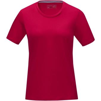 Azurite T-Shirt aus GOTS-zertifizierter Bio-Baumwolle für Damen, rot Rot | XS
