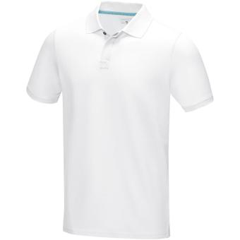 Graphite short sleeve men’s GOTS organic polo 