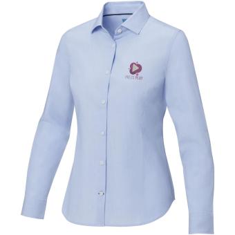 Cuprite long sleeve women's organic shirt, light blue Light blue | XS