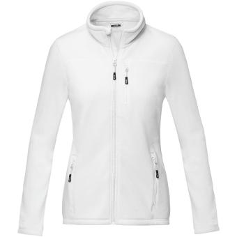 Amber GRS recycelte Fleecejacke für Damen, weiß Weiß | M