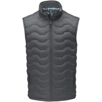 Epidote men's GRS recycled insulated down bodywarmer, graphite Graphite | XS