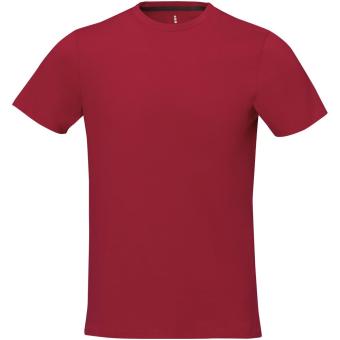 Nanaimo short sleeve men's t-shirt, red Red | XS