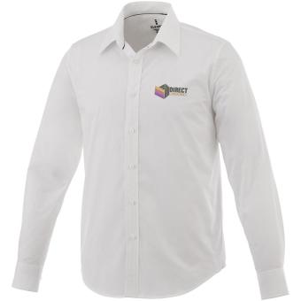 Hamell long sleeve men's shirt, white White | XS
