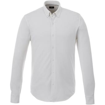 Bigelow Langarm Hemd, weiß Weiß | L