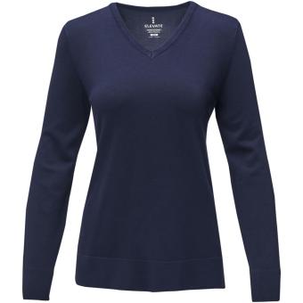 Stanton women's v-neck pullover, navy Navy | XS