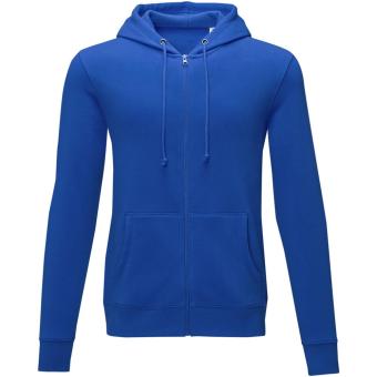 Theron men’s full zip hoodie, aztec blue Aztec blue | XS