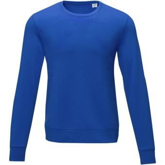 Zenon Herrenpullover mit Rundhalsausschnitt, Blau Blau | XS