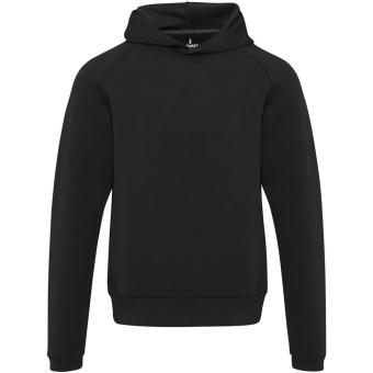 Danali 350 g/m² unisex interlock sports hoodie, black Black | XXS