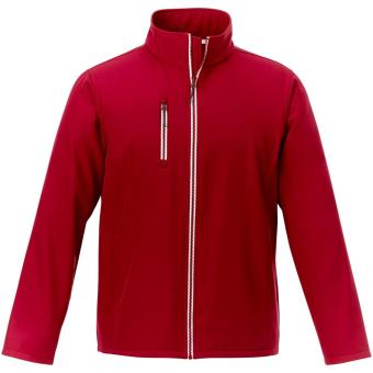 Orion men's softshell jacket, red Red | XS