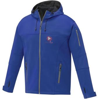 Match men's softshell jacket, aztec blue Aztec blue | XS