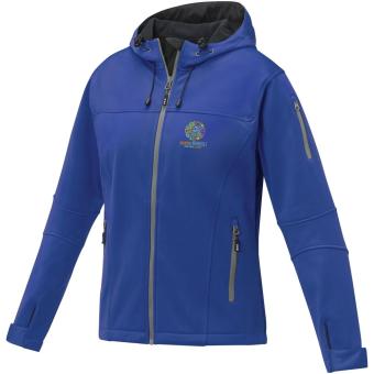 Match Softshelljacke für Damen, Blau Blau | XS