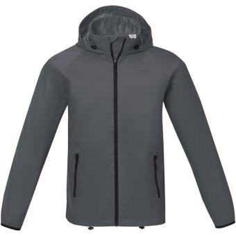 Dinlas men's lightweight jacket, graphite Graphite | XS