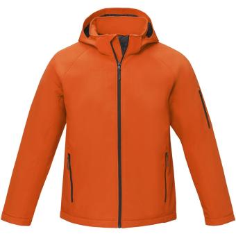 Notus men's padded softshell jacket, orange Orange | XS