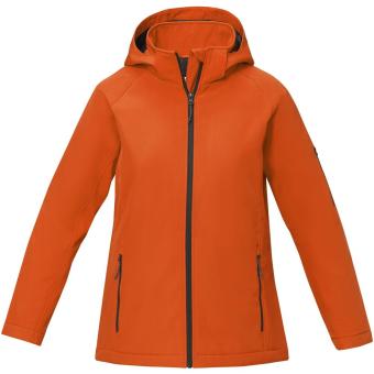 Notus women's padded softshell jacket, orange Orange | XS