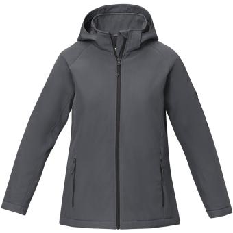 Notus women's padded softshell jacket, graphite Graphite | XS