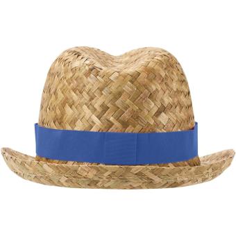 Pricus straw hat Royal/blue