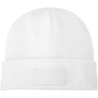 Boreas beanie with patch White