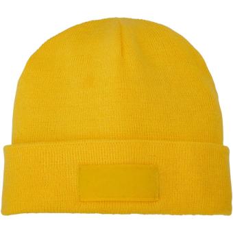 Boreas Mütze mit Aufnäher Gelb