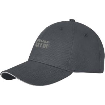 Darton 6 panel sandwich cap Graphite