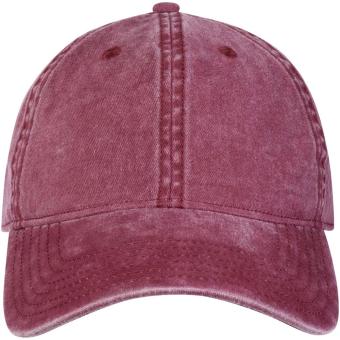 Grafton Kappe mit 6 Segmenten washed Bordeaux