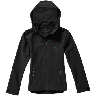 Langley women's softshell jacket, black Black | XS