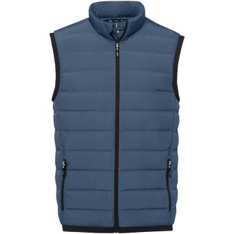 Caltha men's insulated down bodywarmer, blue Blue | 3XL
