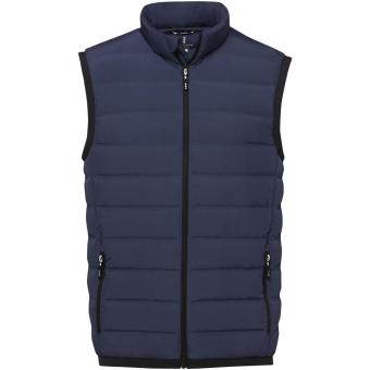 Caltha men's insulated down bodywarmer, navy Navy | XS