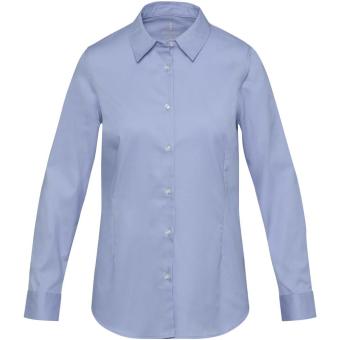 Citrine 185 g/m² twill women's shirt, light blue Light blue | XXS