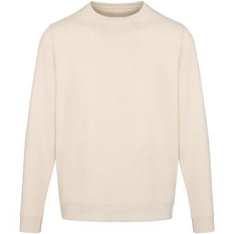 Jasper 280 g/m² OCS organic recycled unisex crewneck sweater, sandstone Sandstone | 3XS