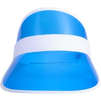 Bright Kappe mit transparentem Schirm Blau