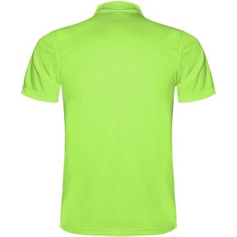 Monzha short sleeve men's sports polo, Lime Lime | L
