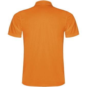 Monzha 150 g/m² short sleeve men's sports polo, fluor orange Fluor orange | L