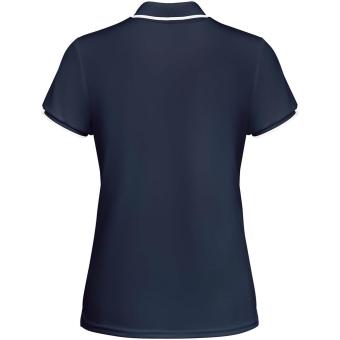 Tamil 150 g/m² short sleeve women's sports polo, navy/white Navy/white | L