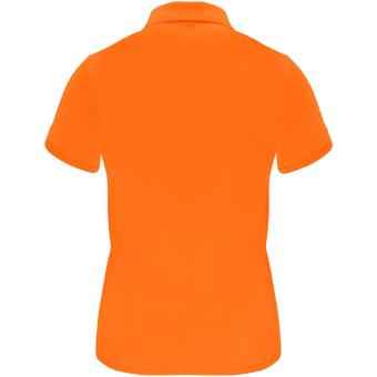 Monzha short sleeve women's sports polo, fluor orange Fluor orange | L