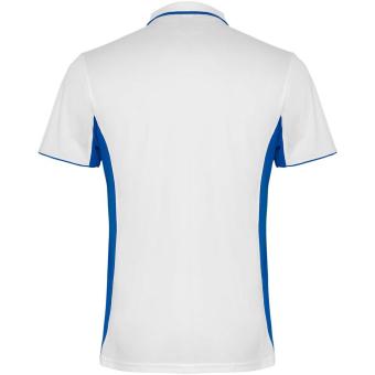 Montmelo Sport Poloshirt Unisex, weiß/königsblau Weiß/königsblau | M