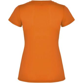 Montecarlo 150 g/m² short sleeve women's sports t-shirt, fluor orange Fluor orange | 2XL