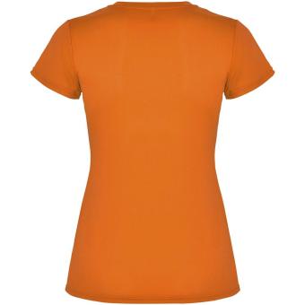 Montecarlo short sleeve women's sports t-shirt, fluor orange Fluor orange | L