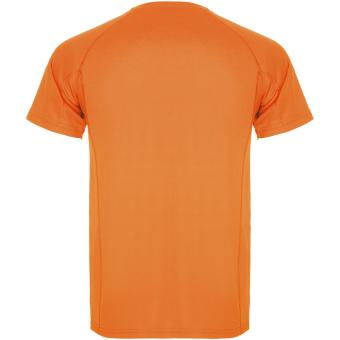 Montecarlo 150 g/m² short sleeve men's sports t-shirt, fluor orange Fluor orange | L