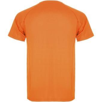 Montecarlo short sleeve men's sports t-shirt, fluor orange Fluor orange | L