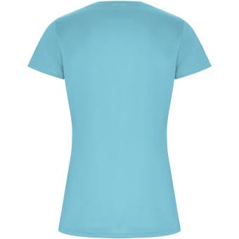Imola short sleeve women's sports t-shirt, turqoise Turqoise | L