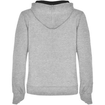 Urban women's hoodie, marl grey, black Marl grey, black | L
